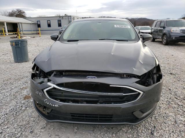 3FA6P0LU8JR209188 - 2018 FORD FUSION SE HYBRID CHARCOAL photo 5