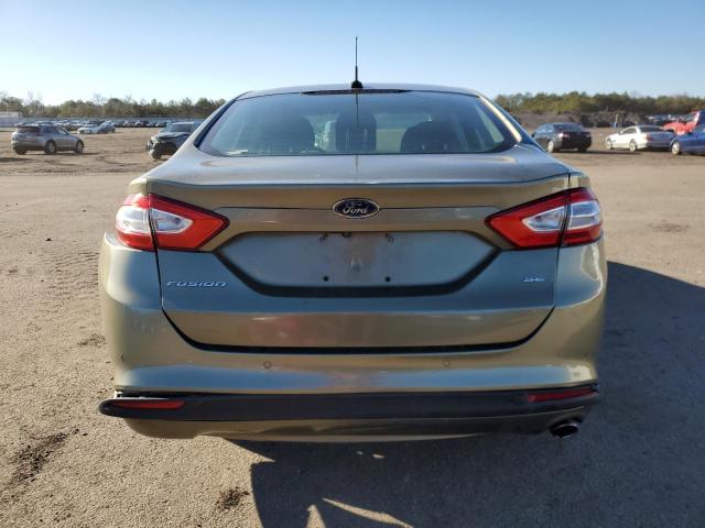 3FA6P0H73DR136819 - 2013 FORD FUSION SE GREEN photo 6