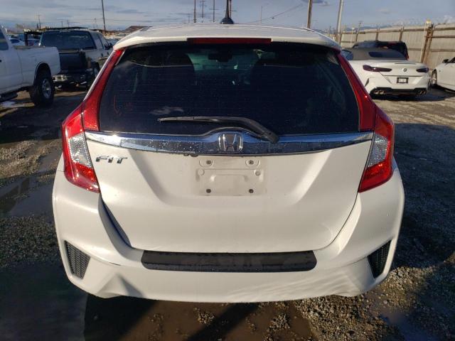 3HGGK5H80FM785708 - 2015 HONDA FIT EX WHITE photo 6