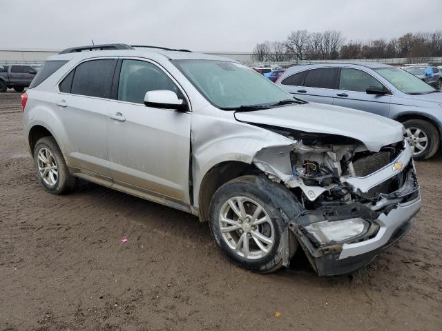 2GNALCEK4H1583770 - 2017 CHEVROLET EQUINOX LT SILVER photo 4