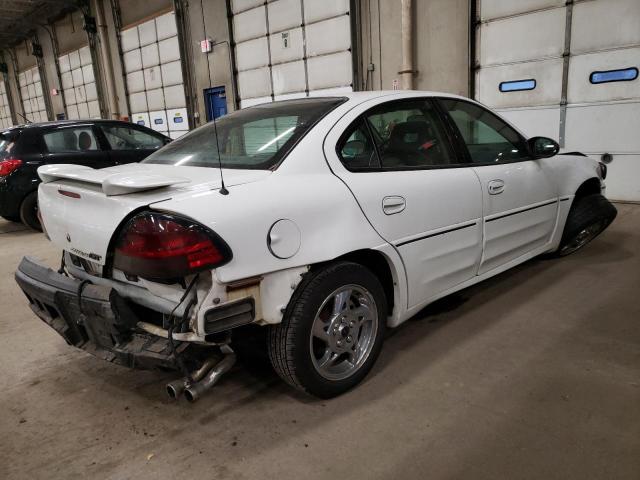 1G2NV52E93M576703 - 2003 PONTIAC GRAND AM GT1 WHITE photo 3