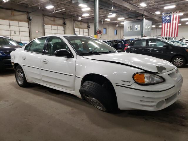 1G2NV52E93M576703 - 2003 PONTIAC GRAND AM GT1 WHITE photo 4