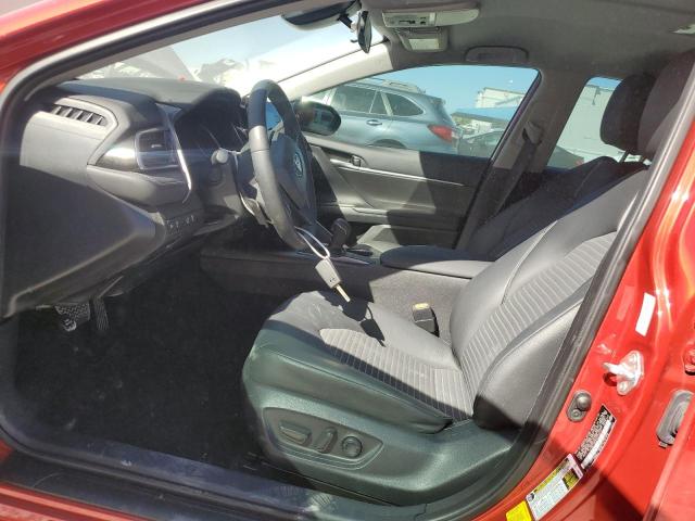 4T1G11AK6PU173747 - 2023 TOYOTA CAMRY SE NIGHT SHADE RED photo 7