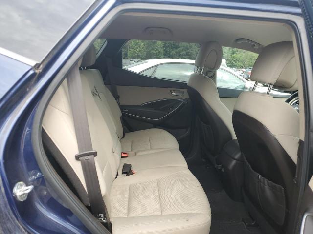 5XYZUDLB6HG496590 - 2017 HYUNDAI SANTA FE S BLUE photo 11