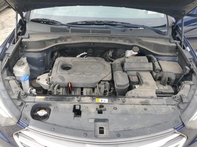 5XYZUDLB6HG496590 - 2017 HYUNDAI SANTA FE S BLUE photo 12