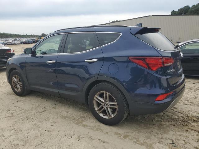 5XYZUDLB6HG496590 - 2017 HYUNDAI SANTA FE S BLUE photo 2