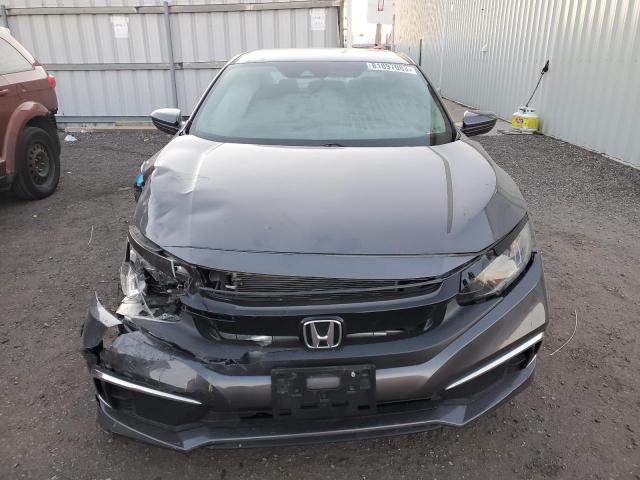 2HGFC2F58KH025440 - 2019 HONDA CIVIC LX GRAY photo 5