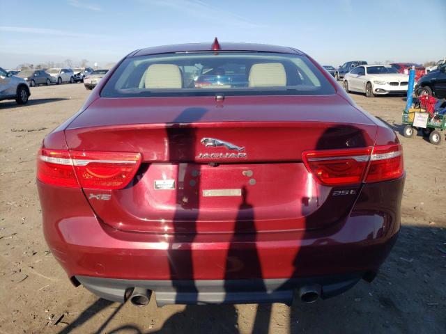 SAJAD4BG9HA974299 - 2017 JAGUAR XE PREMIUM RED photo 6