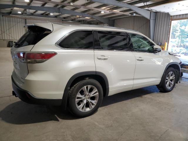 5TDJKRFH5FS150014 - 2015 TOYOTA HIGHLANDER XLE 白色 照片 3