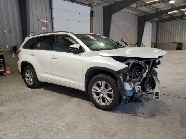 5TDJKRFH5FS150014 - 2015 TOYOTA HIGHLANDER XLE 白色 照片 4