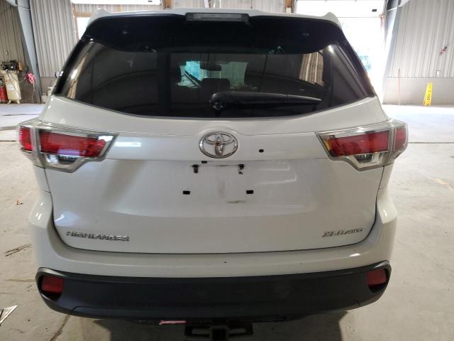5TDJKRFH5FS150014 - 2015 TOYOTA HIGHLANDER XLE 白色 照片 6