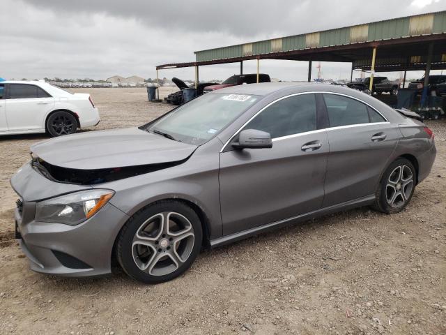 WDDSJ4GB4EN144171 - 2014 MERCEDES-BENZ CLA 250 4MATIC GRAY photo 1