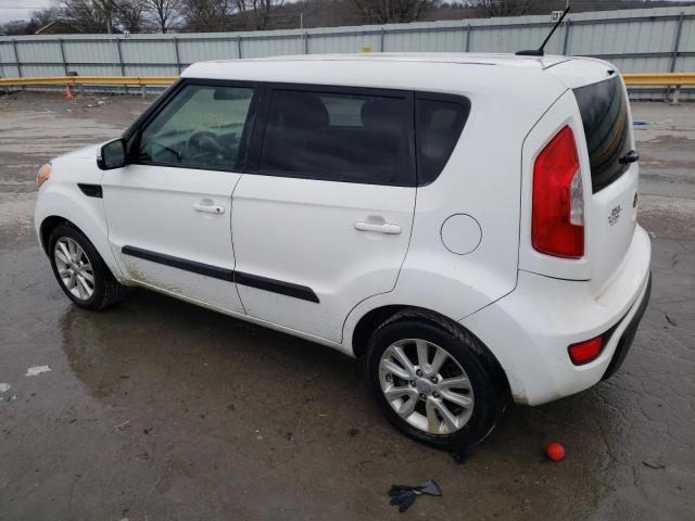 KNDJT2A67D7761020 - 2013 KIA SOUL + WHITE photo 2