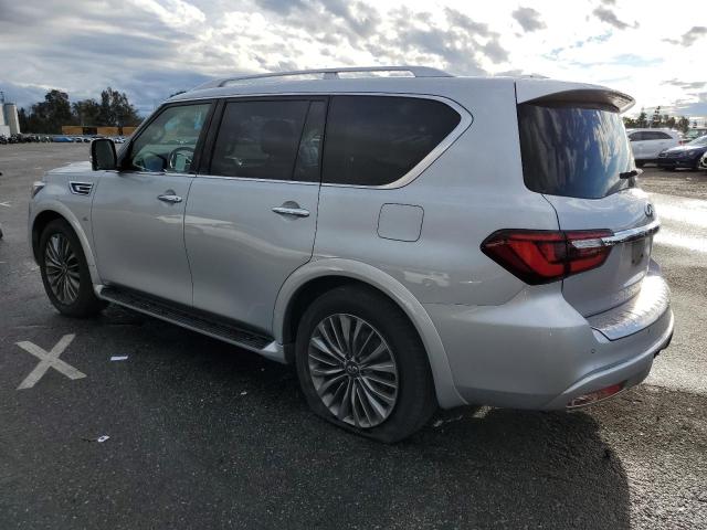 JN8AZ2NF1J9660116 - 2018 INFINITI QX80 BASE SILVER photo 2