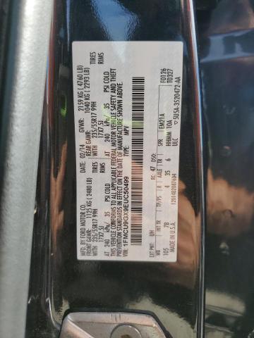 1FMCU9GX9EUC50499 - 2014 FORD ESCAPE SE 黑色 照片 13