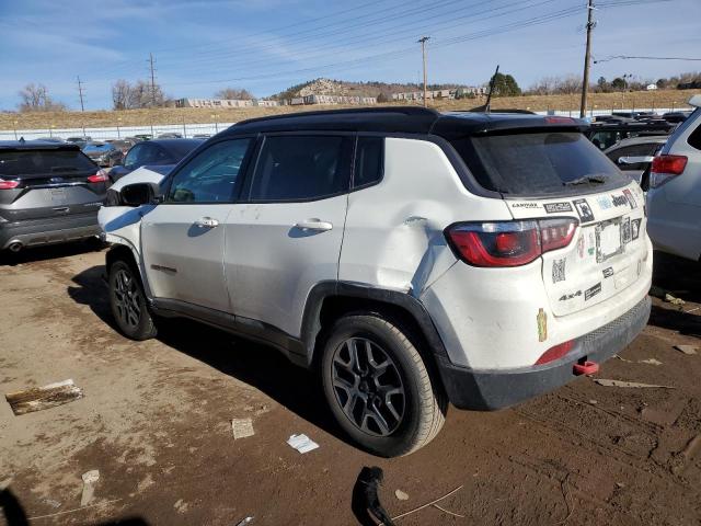 3C4NJDDBXKT620141 - 2019 JEEP COMPASS TRAILHAWK WHITE photo 2