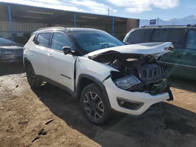 3C4NJDDBXKT620141 - 2019 JEEP COMPASS TRAILHAWK WHITE photo 4