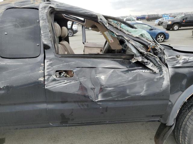 4TASN92N7YZ593074 - 2000 TOYOTA TACOMA XTRACAB PRERUNNER Czarny zdjęcie 10