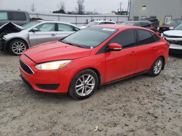1FADP3F2XFL289781 - 2015 FORD FOCUS SE RED photo 1