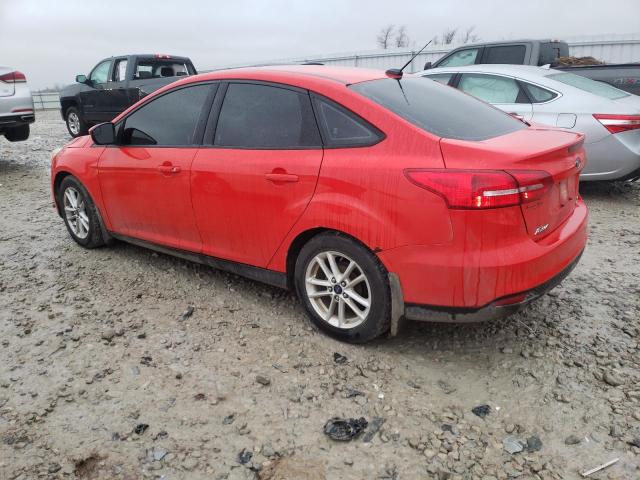 1FADP3F2XFL289781 - 2015 FORD FOCUS SE RED photo 2