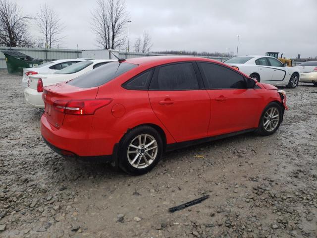 1FADP3F2XFL289781 - 2015 FORD FOCUS SE RED photo 3