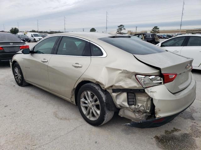 1G1ZE5ST3GF270157 - 2016 CHEVROLET MALIBU LT GOLD photo 2