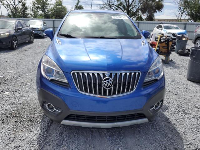 KL4CJCSB6GB602498 - 2016 BUICK ENCORE BLUE photo 5