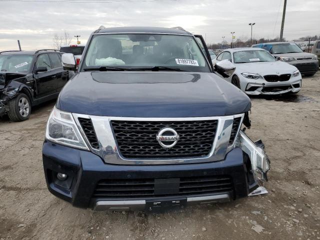 JN8AY2NC0L9615003 - 2020 NISSAN ARMADA SV BLUE photo 5