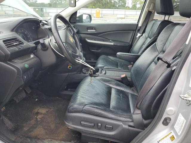 5J6RM3H72CL024716 - 2012 HONDA CR-V EXL GRAY photo 7