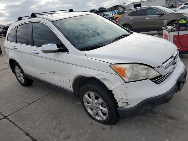 JHLRE38517C029710 - 2007 HONDA CR-V EX WHITE photo 4