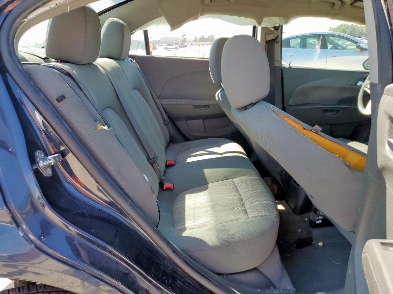 1G1JC5SHXF4157086 - 2015 CHEVROLET SONIC LT BLUE photo 10