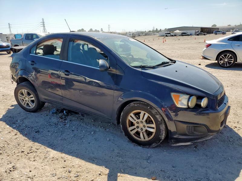 1G1JC5SHXF4157086 - 2015 CHEVROLET SONIC LT BLUE photo 4