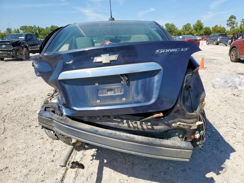 1G1JC5SHXF4157086 - 2015 CHEVROLET SONIC LT BLUE photo 6