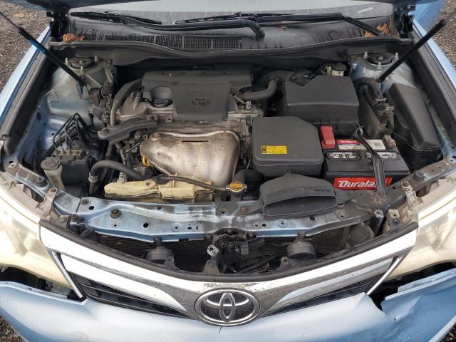4T4BF1FK6CR229397 - 2012 TOYOTA CAMRY BASE BLUE photo 11