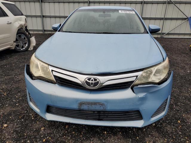 4T4BF1FK6CR229397 - 2012 TOYOTA CAMRY BASE BLUE photo 5