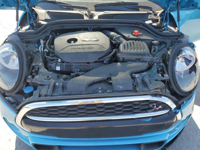 WMWWG9C55K3E39407 - 2019 MINI COOPER S BLUE photo 11