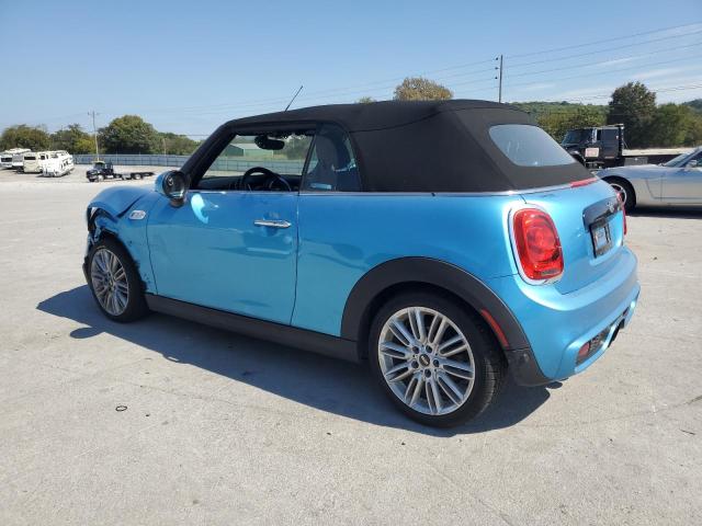 WMWWG9C55K3E39407 - 2019 MINI COOPER S BLUE photo 2