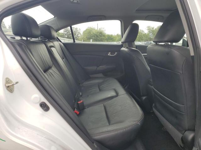 19XFB2F90FE220938 - 2015 HONDA CIVIC EXL WHITE photo 10