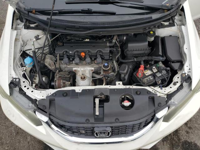 19XFB2F90FE220938 - 2015 HONDA CIVIC EXL WHITE photo 11