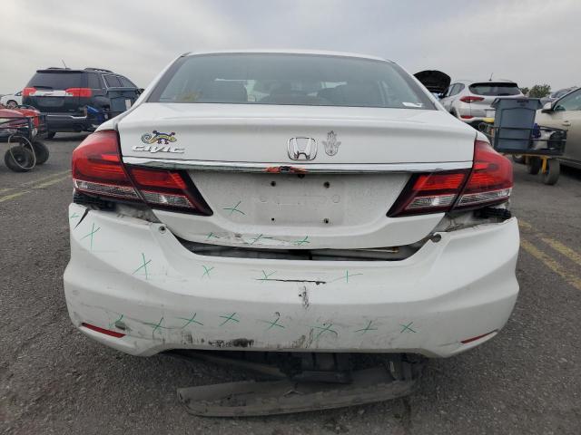 19XFB2F90FE220938 - 2015 HONDA CIVIC EXL WHITE photo 6