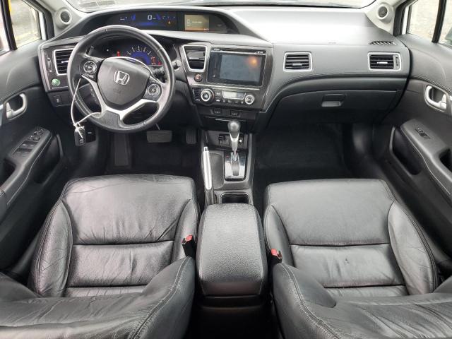 19XFB2F90FE220938 - 2015 HONDA CIVIC EXL WHITE photo 8