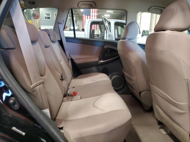 JTMZD33V686062452 - 2008 TOYOTA RAV4 BLACK photo 10