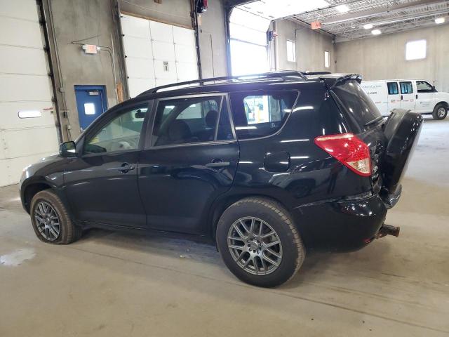 JTMZD33V686062452 - 2008 TOYOTA RAV4 BLACK photo 2