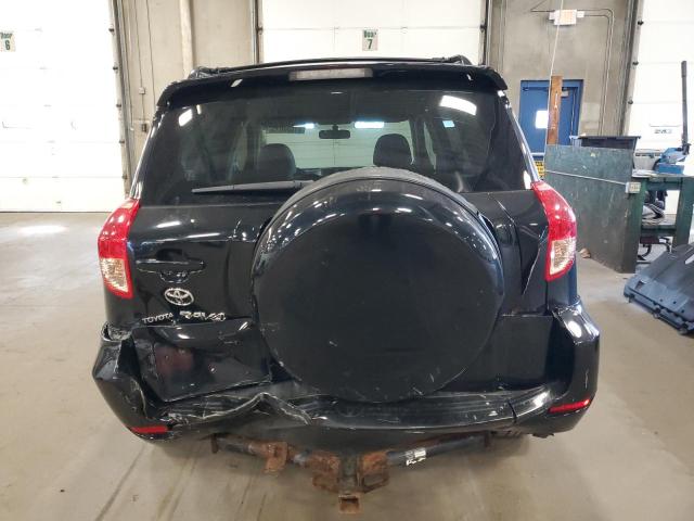 JTMZD33V686062452 - 2008 TOYOTA RAV4 BLACK photo 6