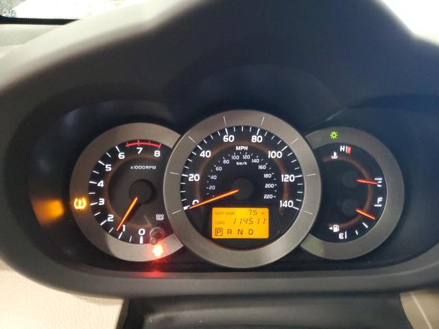 JTMZD33V686062452 - 2008 TOYOTA RAV4 BLACK photo 9