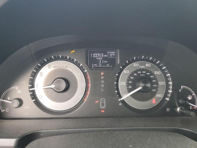 5FNRL5H6XEB117081 - 2014 HONDA ODYSSEY EXL თეთრი ფოტო 9