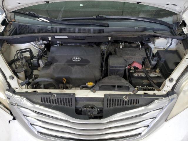 5TDDK3DC9BS024668 - 2011 TOYOTA SIENNA XLE Ağ foto 12