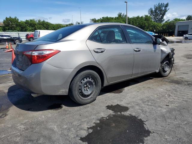 2T1BURHE5GC558539 - 2016 TOYOTA COROLLA L ყავისფერი ფოტო 3