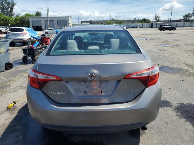 2T1BURHE5GC558539 - 2016 TOYOTA COROLLA L ყავისფერი ფოტო 6