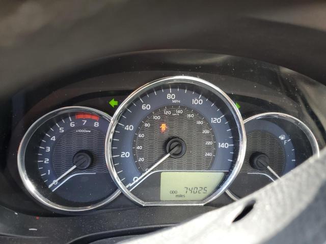 2T1BURHE5GC558539 - 2016 TOYOTA COROLLA L ყავისფერი ფოტო 9